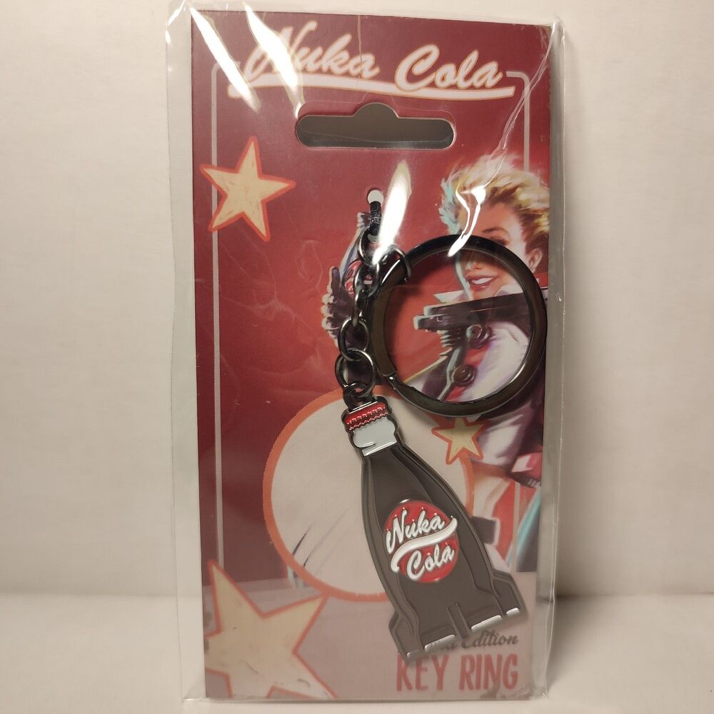 Fallout Nuka Cola Keychain Limited Edition Official Collectible Metal Keyring
